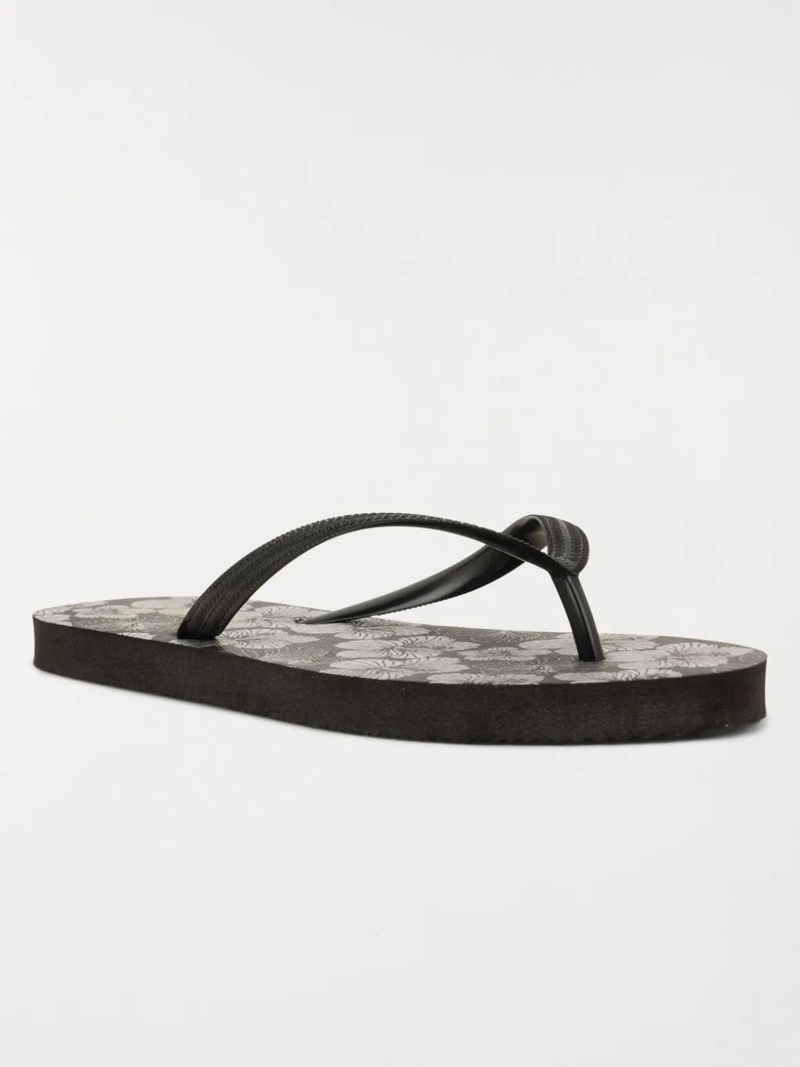 Tong imprimé végétal femme (36-41)