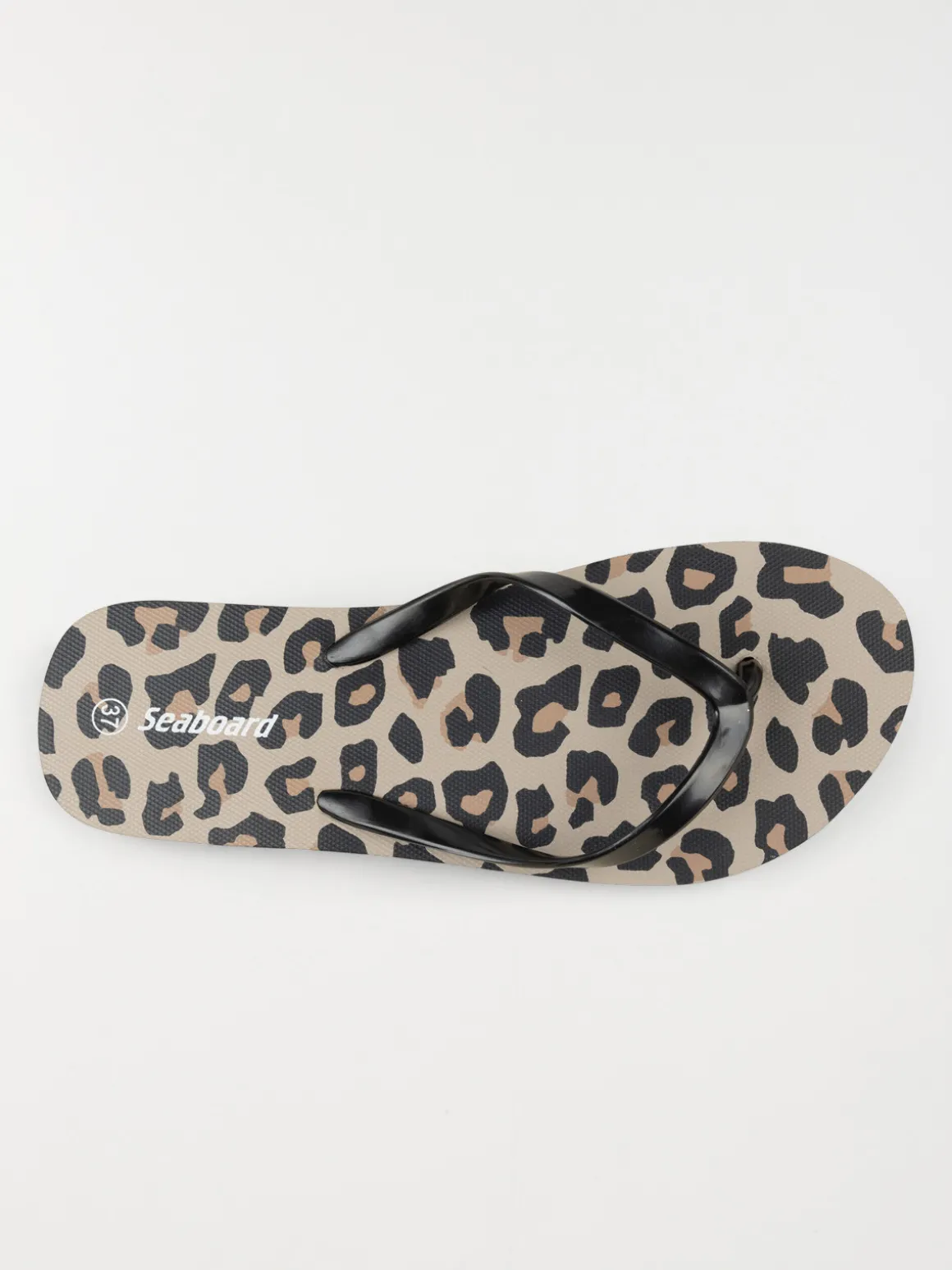 Tong motif léopard femme (36-41)