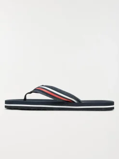 Tongs couleur navy homme (40-45)
