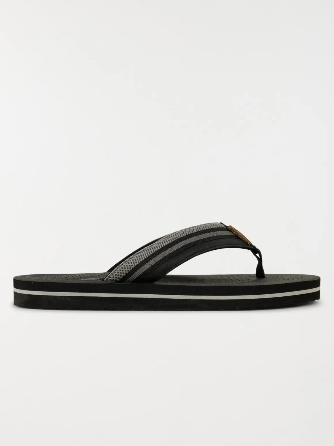 Tongs couleur noire homme (41-46)