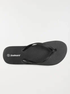 Tongs noires femme (36-41)