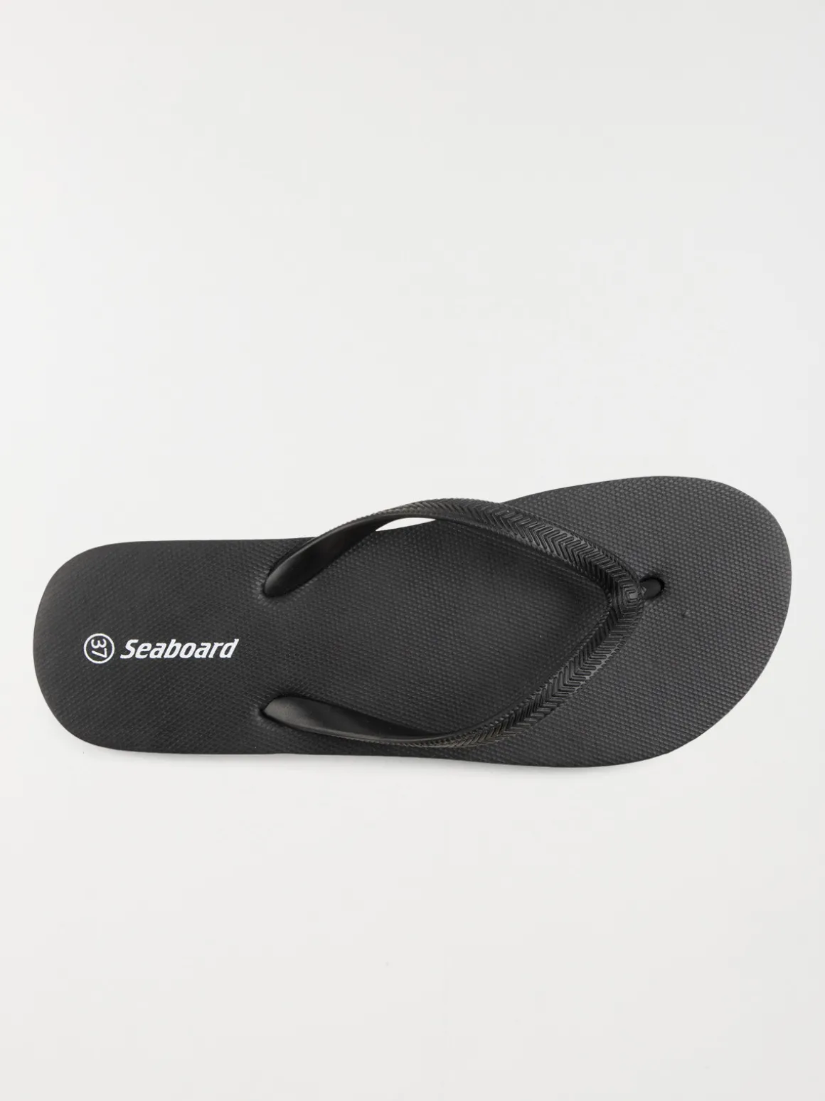 Tongs noires femme (36-41)