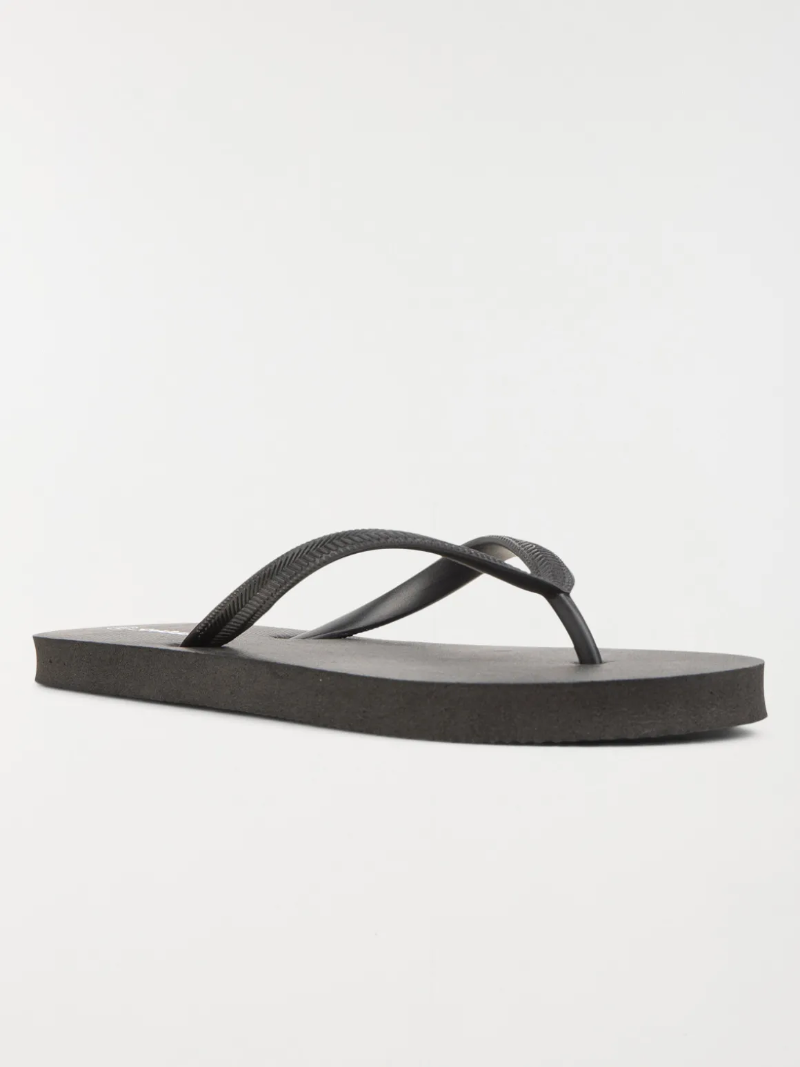 Tongs noires femme (36-41)
