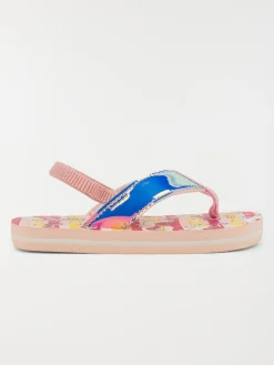 Tongs roses motif licorne fille (24-30)