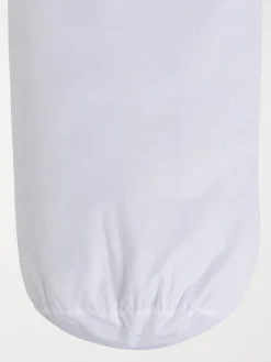 Traversin uni blanc 140 cm