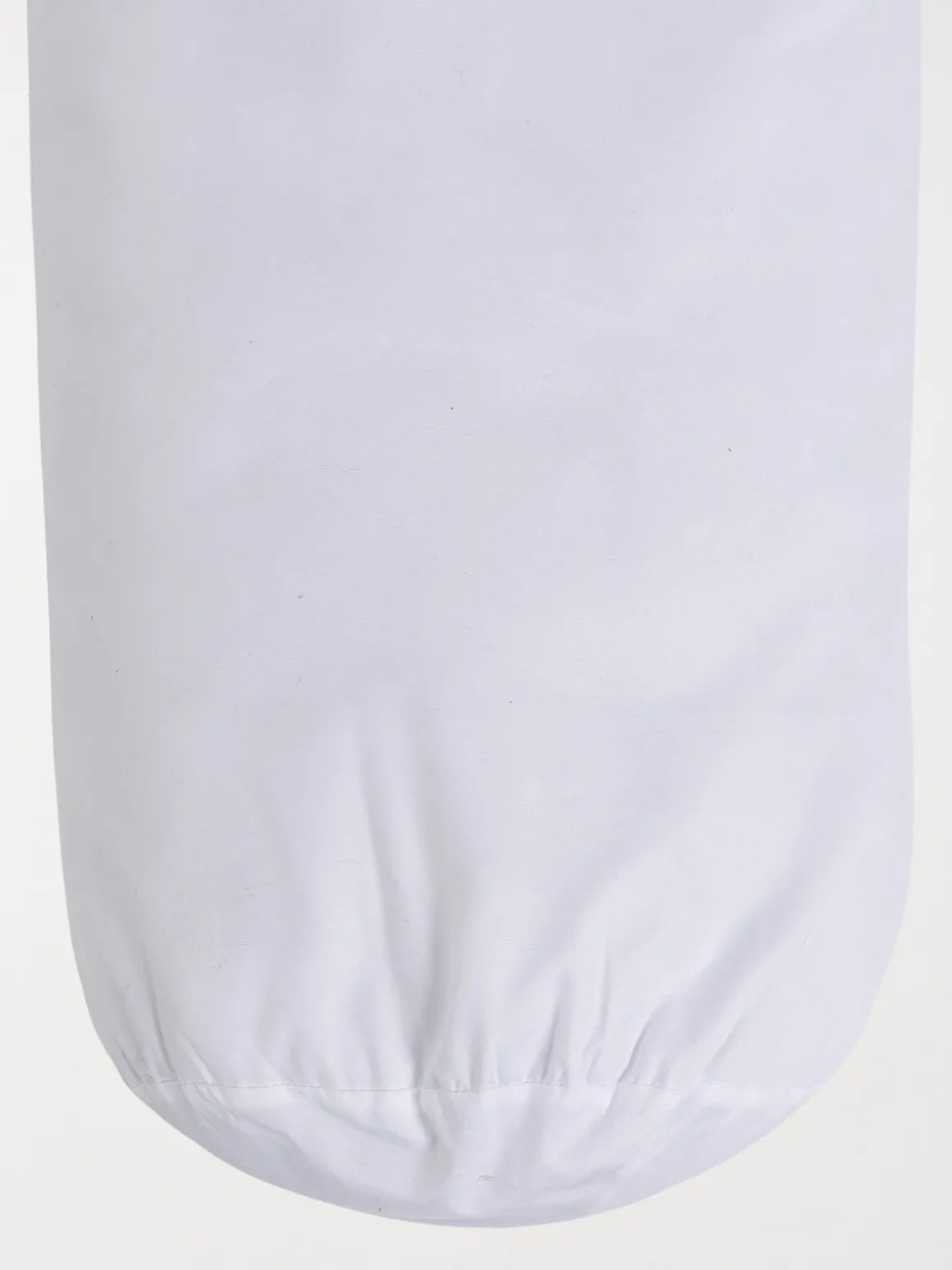 Traversin uni blanc 140 cm