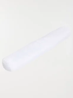 Traversin uni blanc 140 cm