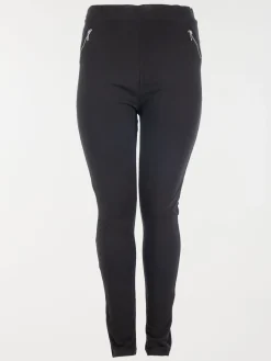 Tregging noir grande taille femme