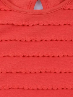 T-shirt à volants fille (3-36M)