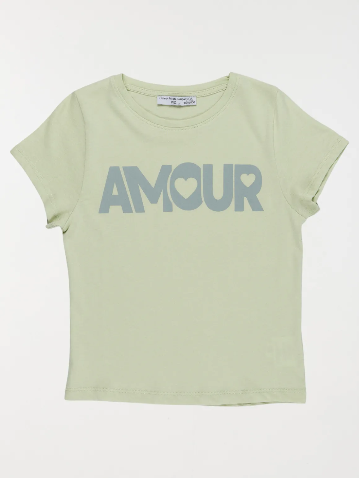 T-shirt amour fille (3-12A)