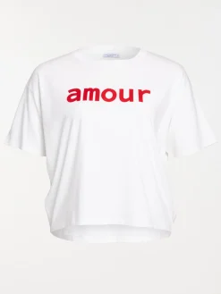T-shirt amour grande taille femme