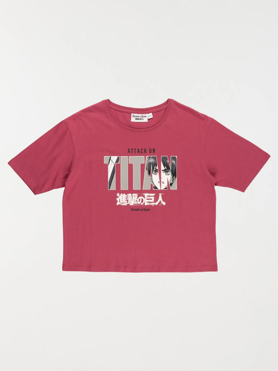 T-shirt attaque des titans fille (XXS-M)