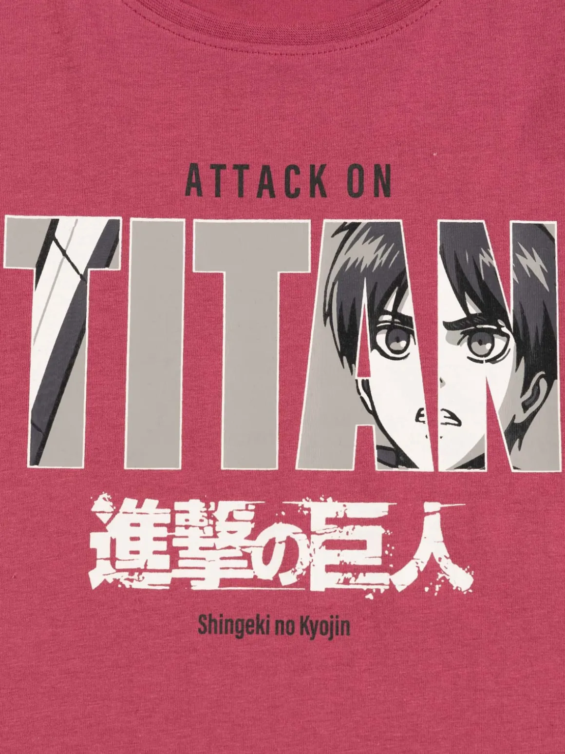 T-shirt attaque des titans fille (XXS-M)