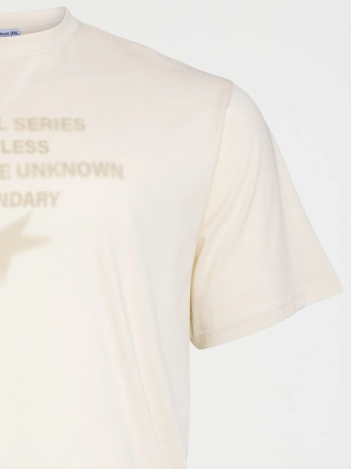 T-shirt avec imprimé grande taille homme