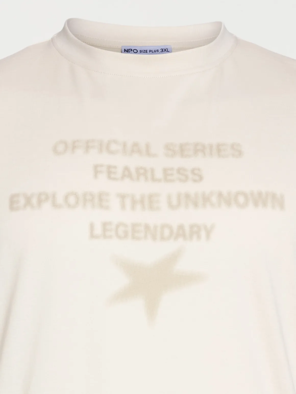 T-shirt avec imprimé grande taille homme