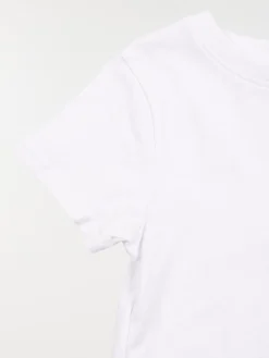 T-shirt basique blanc garçon (3-12A)