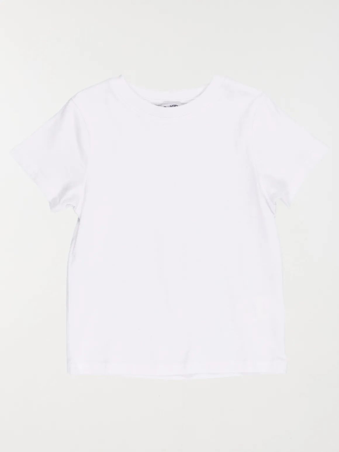 T-shirt basique blanc garçon (3-12A)