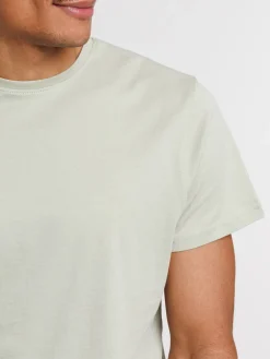 T-shirt basique col rond uni homme