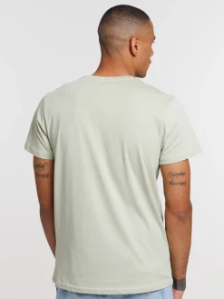 T-shirt basique col rond uni homme