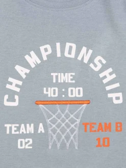 T-shirt basket ball garçon (3-8A)