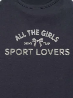 T-shirt bicolore sport fille (4-12A)