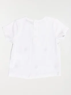 T-shirt blanc imprimé fille (3-36M)