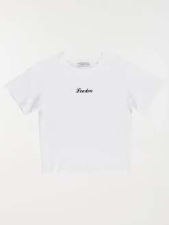 T-shirt blanc London fille (XXS-M)