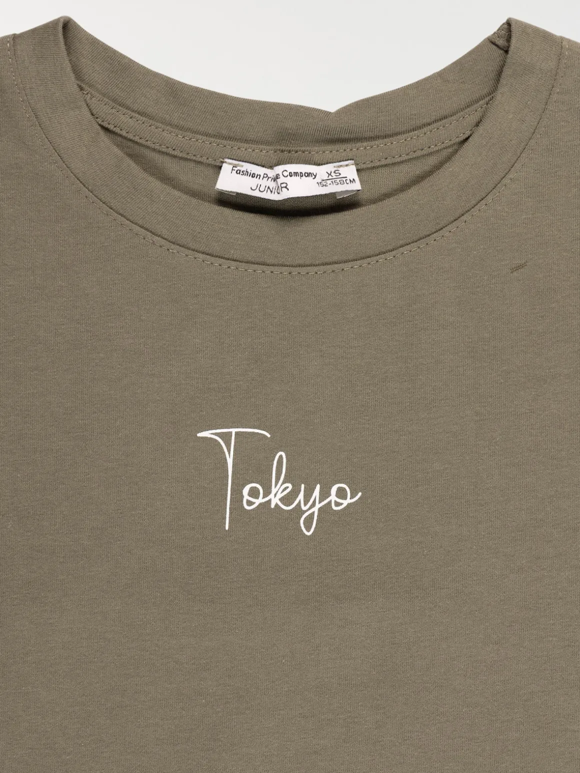 T-shirt blanc Tokyo fille (XXS-M)