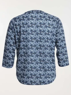 T-shirt bleu gipsy femme grande taille
