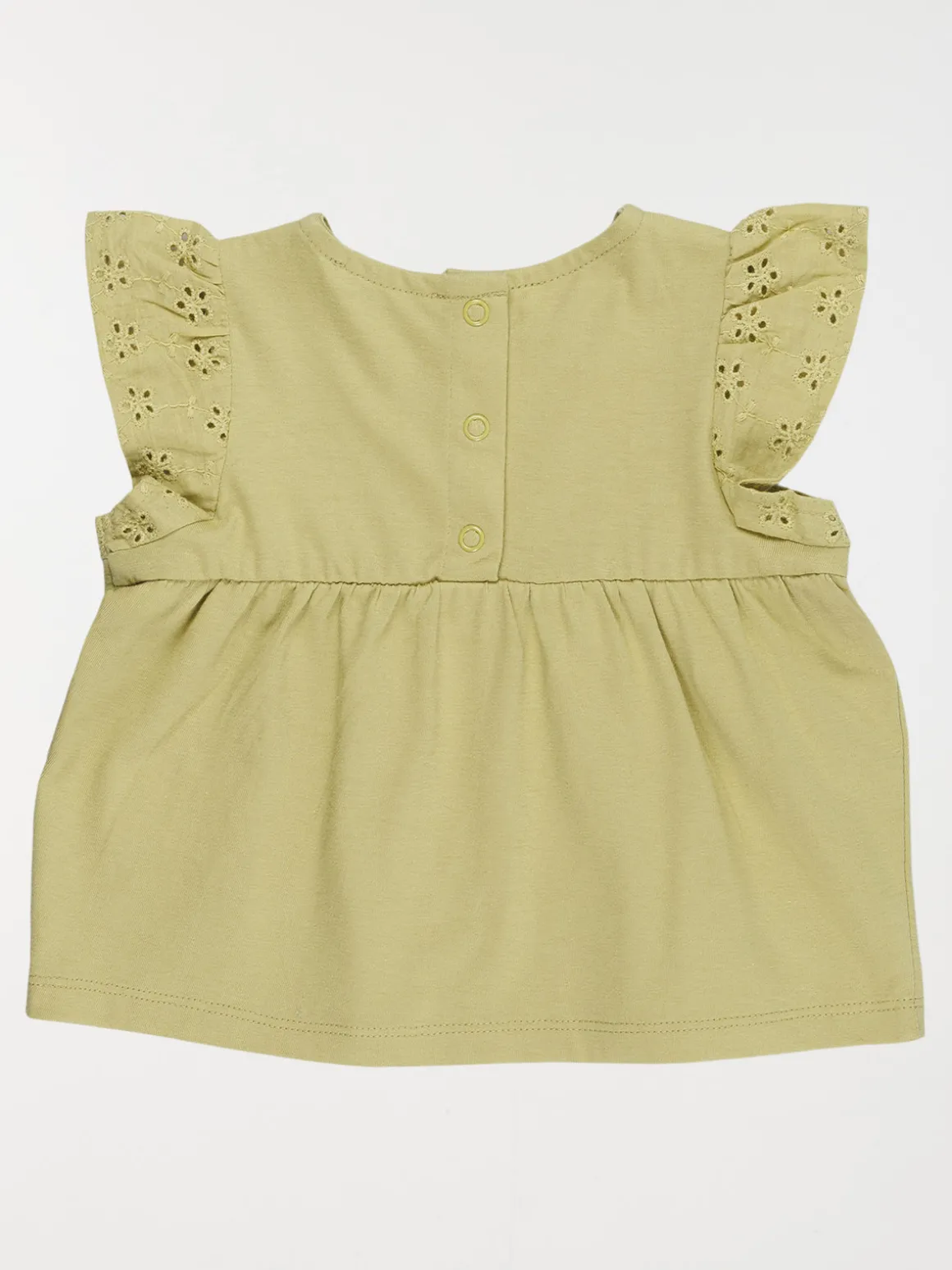 T-shirt broderie anglaise fille (3-36M)