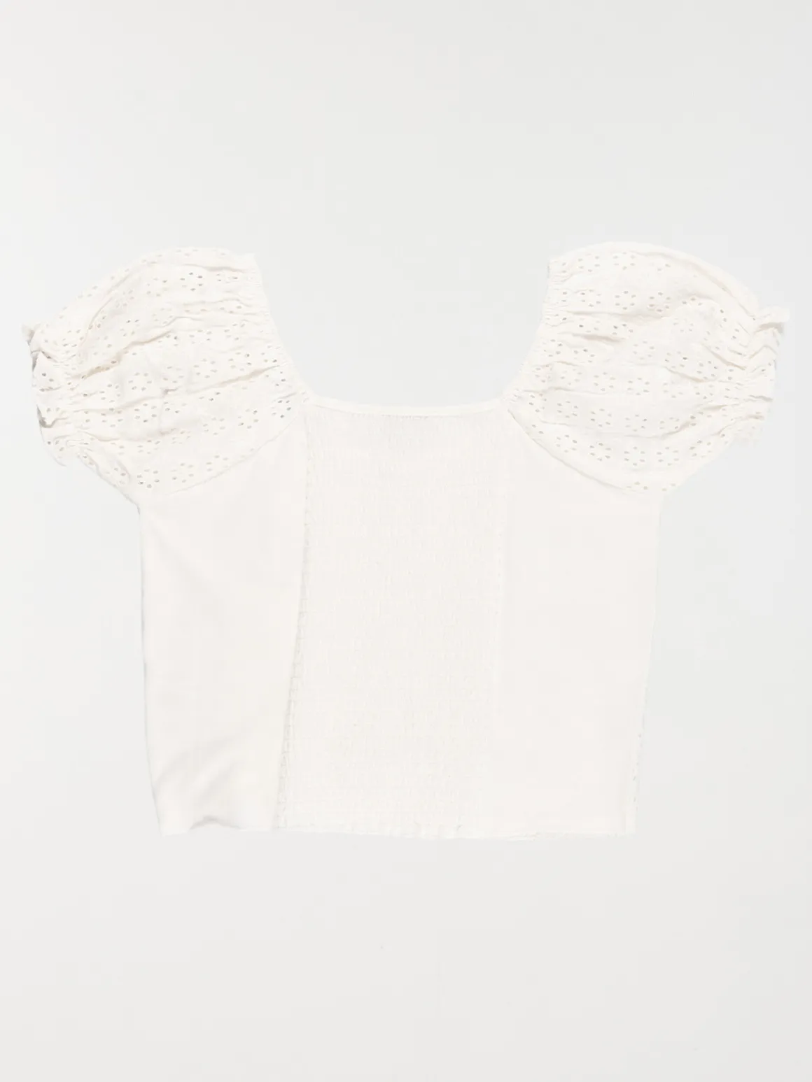 T-shirt broderie anglaise fille (XXS-M)