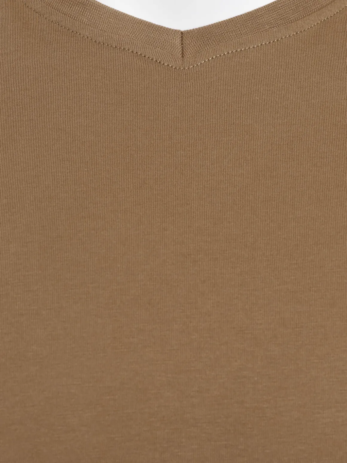 T-shirt camel foncé grande taille homme
