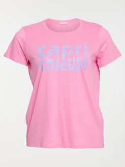 T-shirt caprichieuse grande taille femme