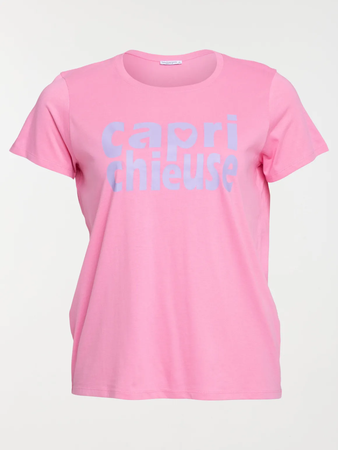 T-shirt caprichieuse grande taille femme