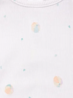T-shirt coeurs et ballons fille (3-36M)