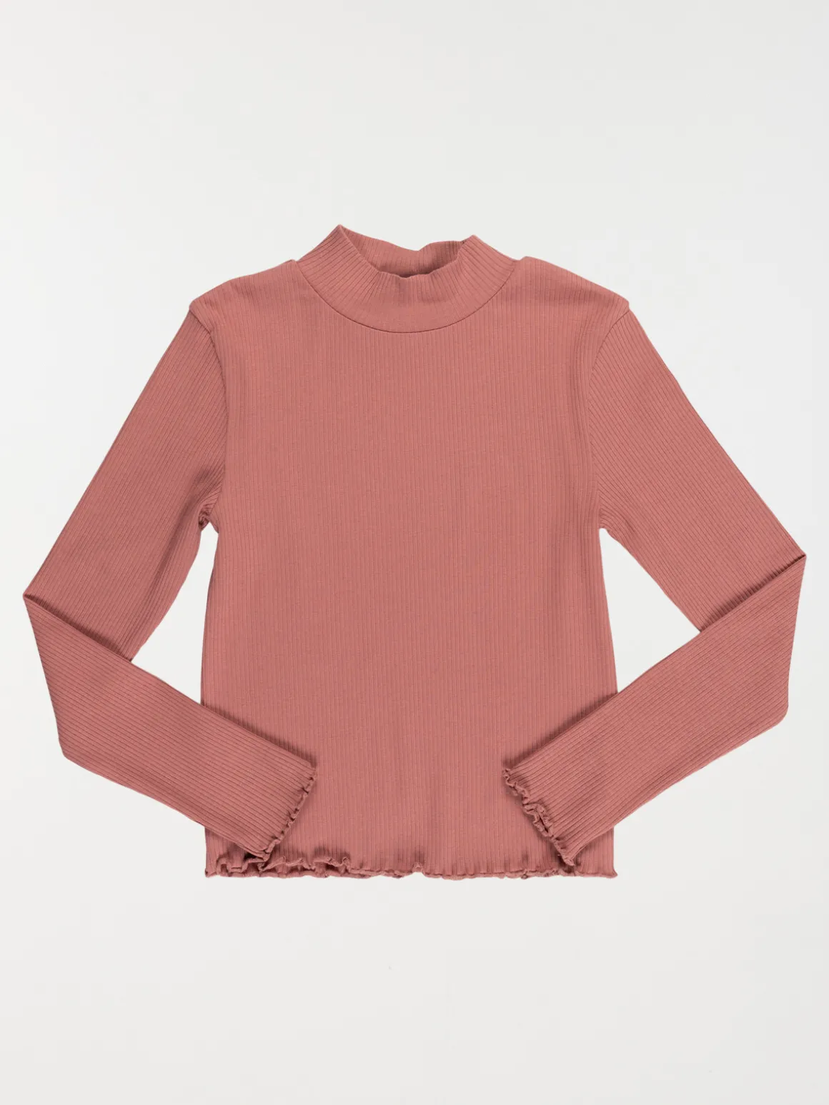 T-shirt col montant fille (3-12A)