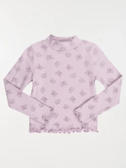 T-shirt col montant fille (3-12A)