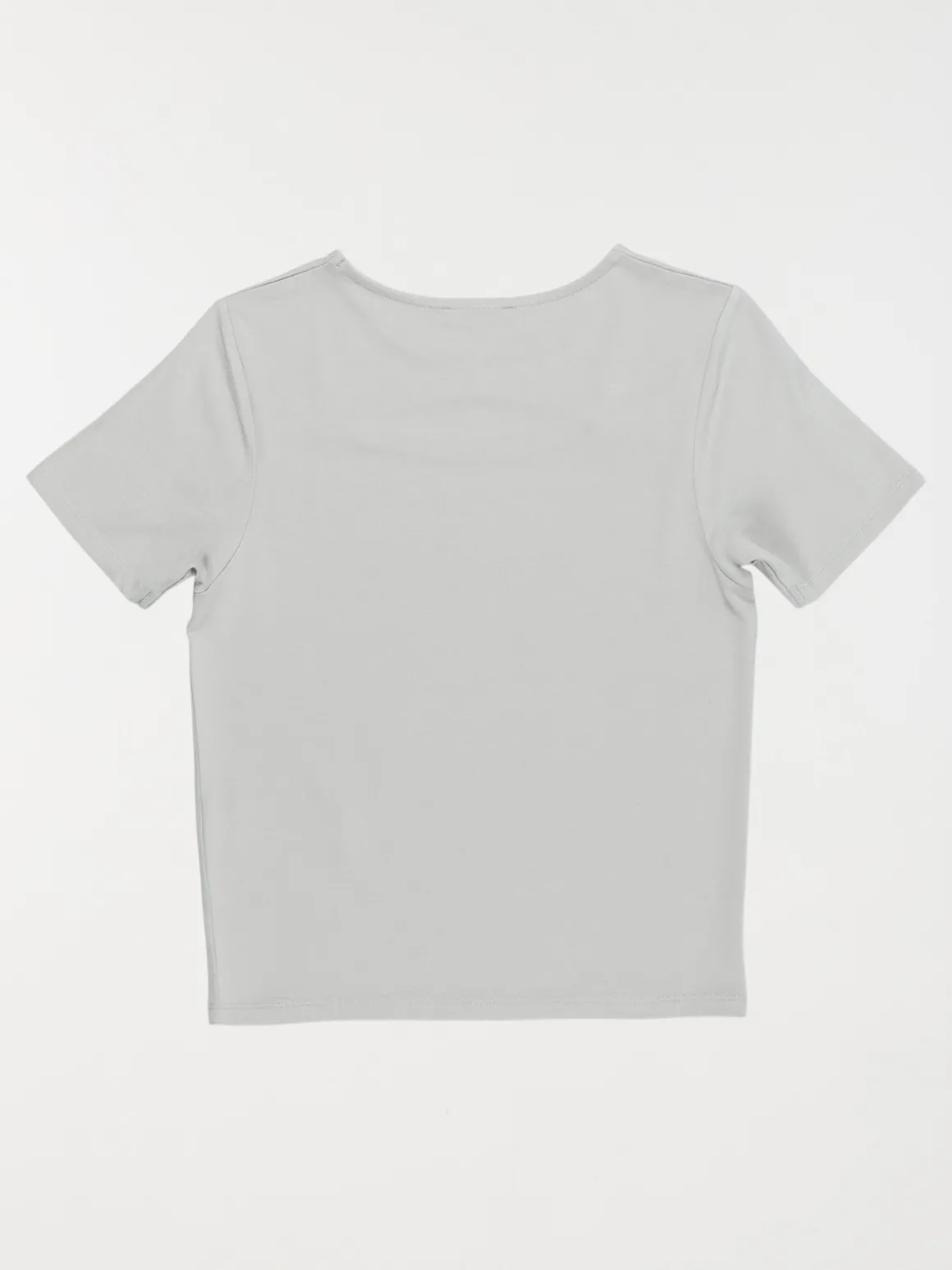 T-shirt col rond fantaisie fille (XXS-M)
