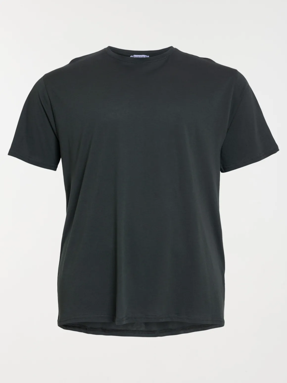 T-shirt col rond grande taille homme