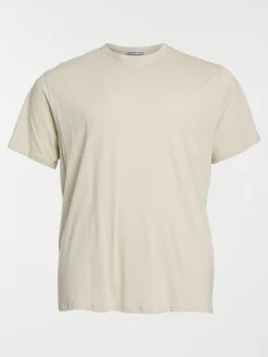 T-shirt col rond grande taille homme