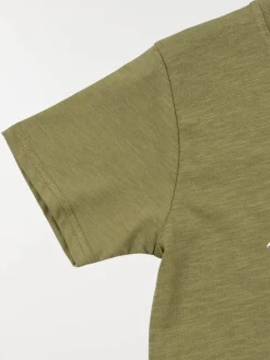 T-shirt col rond motif garçon (3-12A)