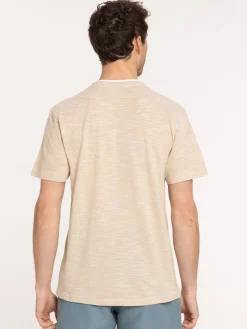 T-shirt col tunisien homme