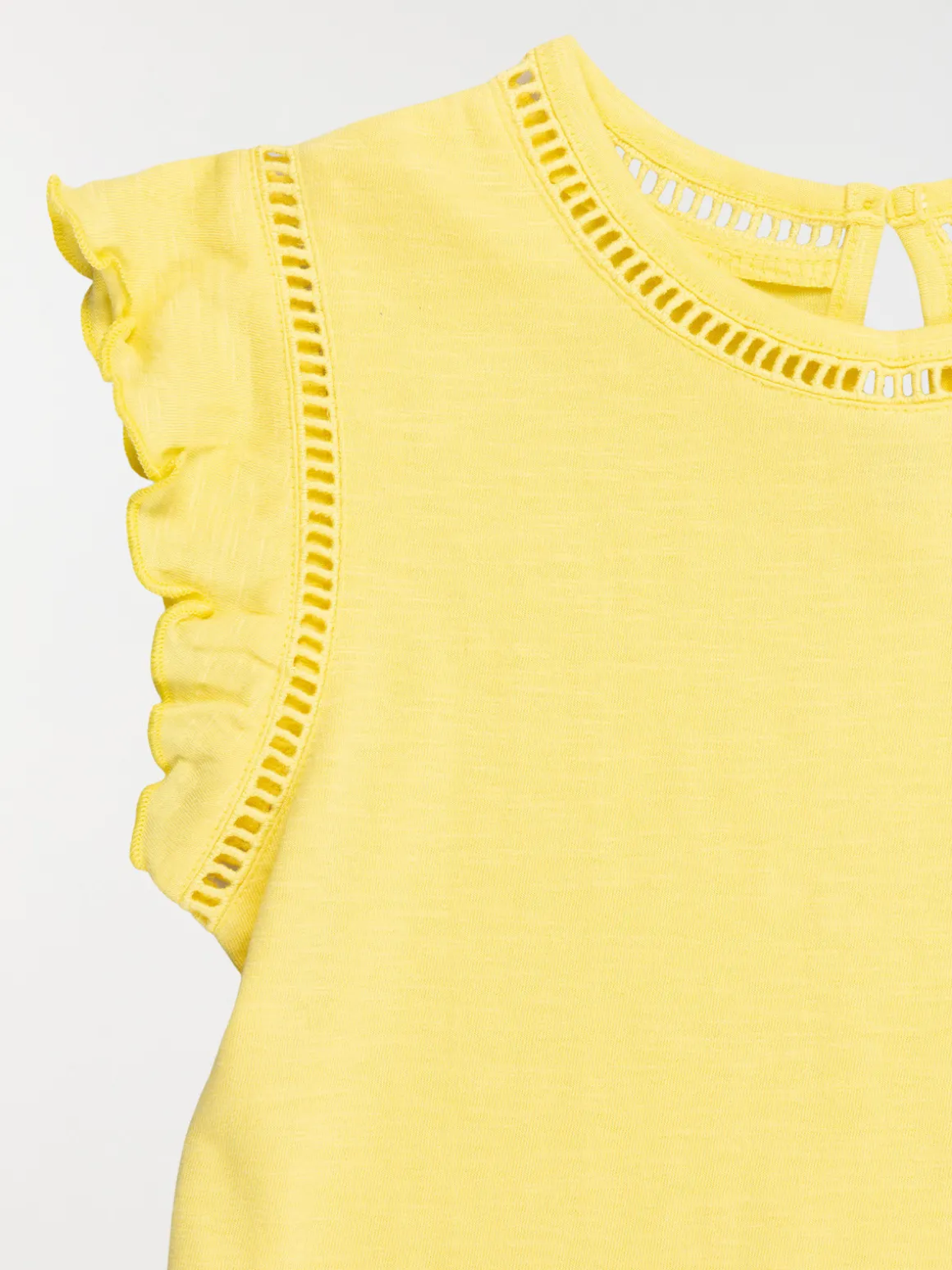T-shirt coloris pineapple fille (3-12A)
