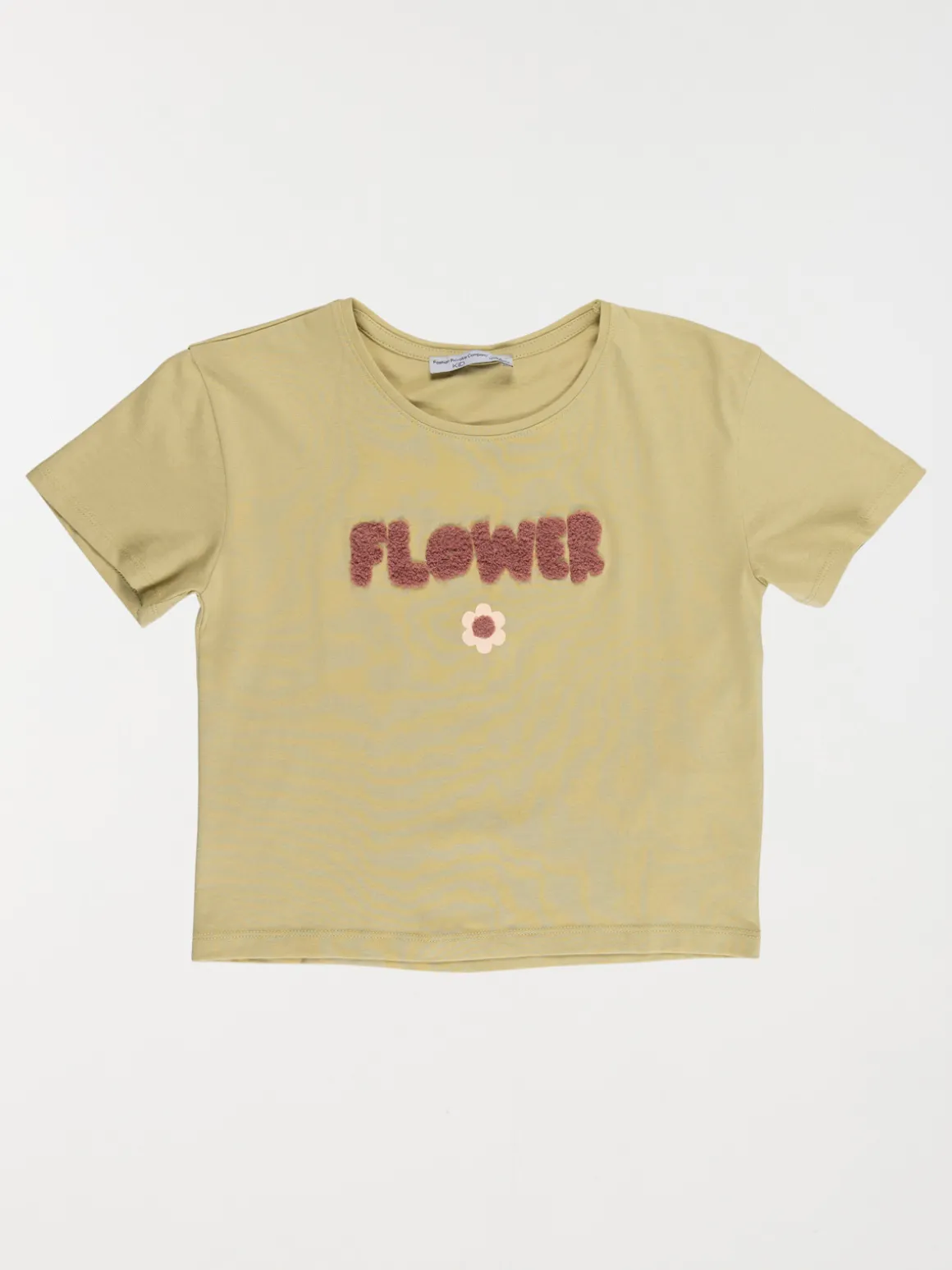 T-shirt court flower fille (3-12A)