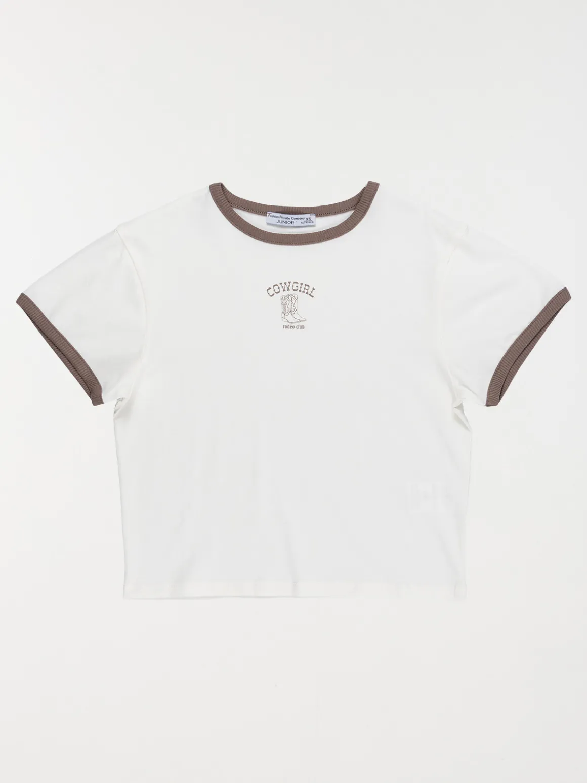 T-shirt cowgirl rodéo club fille (XXS-M)