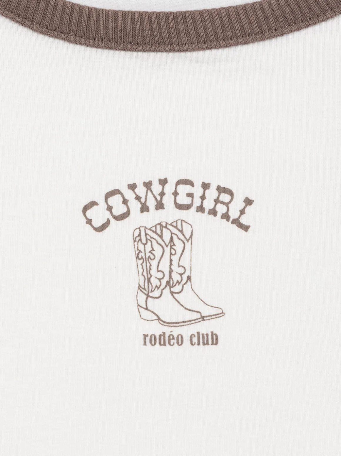 T-shirt cowgirl rodéo club fille (XXS-M)