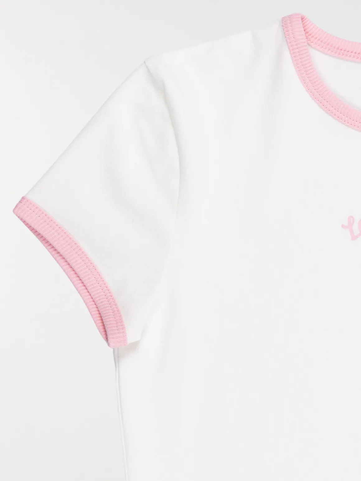T-shirt écru Los Angeles fille (XXS-M)