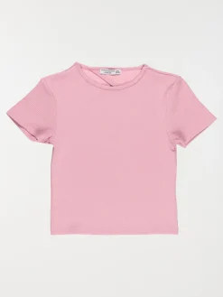T-shirt découpe dos mauve fille (10-16A)