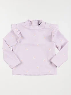 T-shirt de bain anti-UV fille (6-36M)