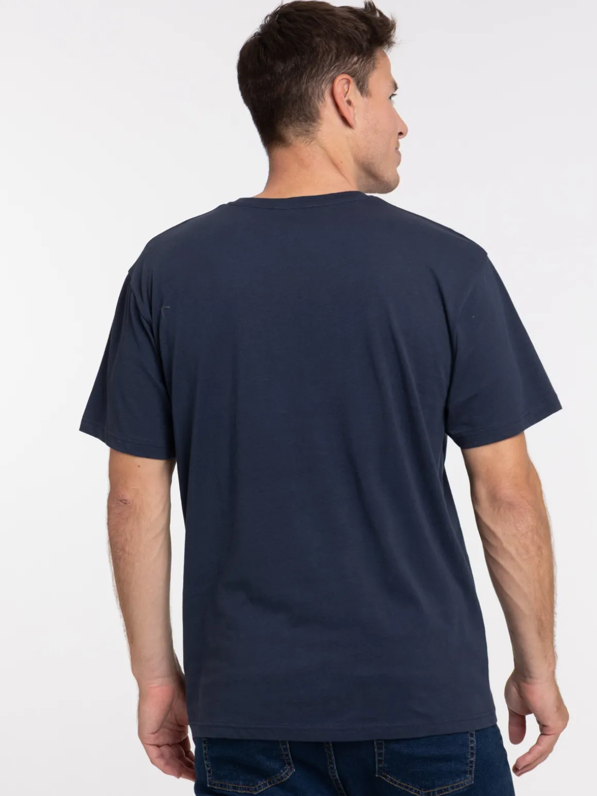 T-shirt de Noël marine homme